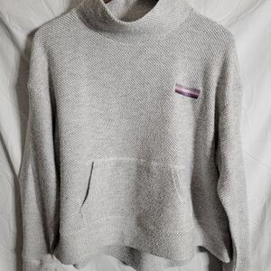Cozy Light Gray Turtleneck Sweater